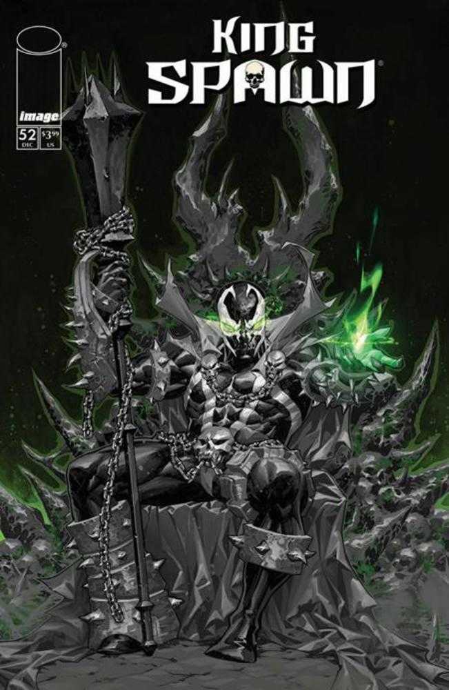 KING SPAWN #52 COVER B KAEL NGU BLACK & WHITE VARIANT (Image 2026) Comic