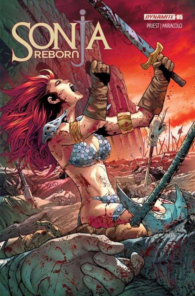 SONJA REBORN #5 COVER D GREG LAND VARIANT (Dynamite Entertainment 2026) Comic
