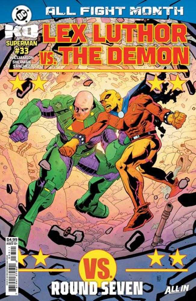 SUPERMAN #33 COVER A HAYDEN SHERMAN (DC K.O.) (DC 2025) 1st Print Comic