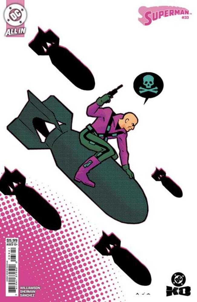 SUPERMAN #33 COVER D DAVID AJA CARD STOCK VARIANT (DC K.O.) (DC 2025) Comic