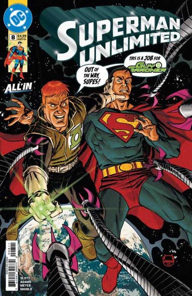 SUPERMAN UNLIMITED #8 COVER A DAVE JOHNSON (DC 2025) 1st Print Comic