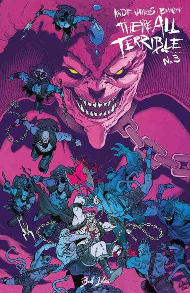 THEYRE ALL TERRIBLE #3 (OF 4) COVER B ROBERT GILL VARIANT