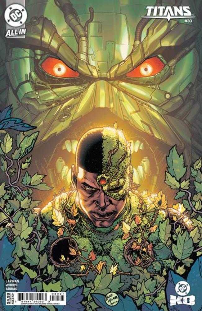 TITANS #30 COVER B BRAD WALKER CARD STOCK VARIANT (DC K.O.) (DC 2025) Comic