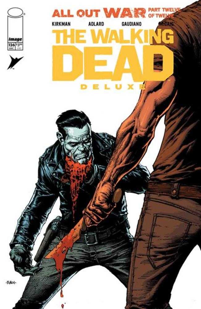 WALKING DEAD DELUXE #126 COVER A DAVID FINCH & DAVE MCCAIG (MATURE)