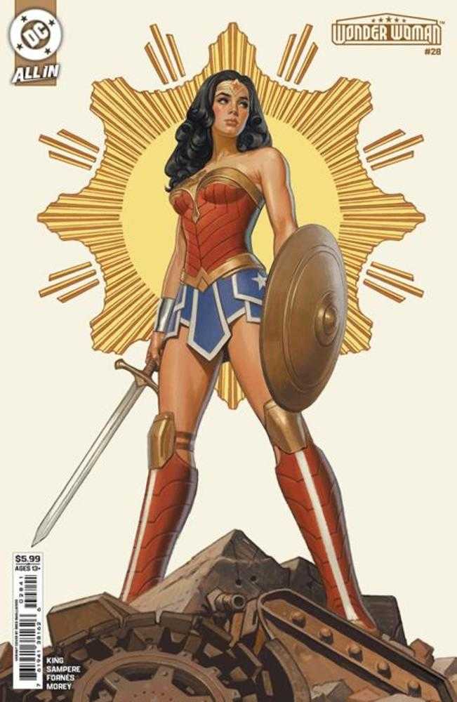 WONDER WOMAN #28 COVER D GREG SMALLWOOD CARD STOCK VARIANT (DC 2025) Comic