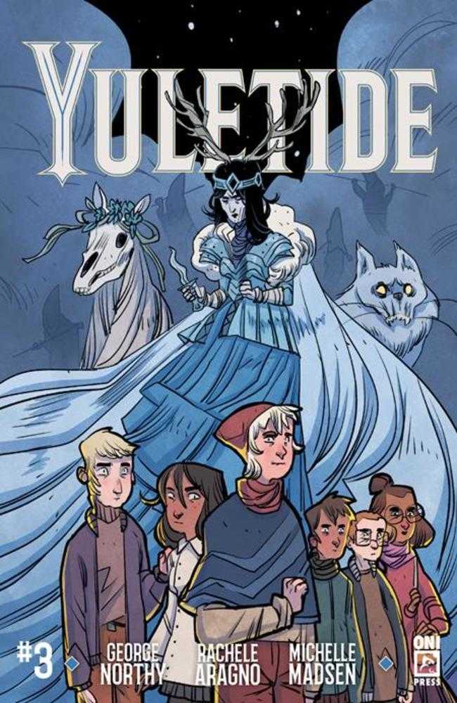 YULETIDE #3 COVER B RACHELE ARAGNO VARIANT (Oni Press 2025) 1st Print Comic
