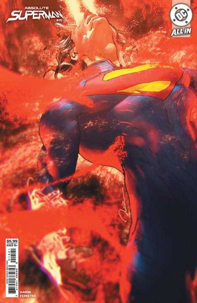 ABSOLUTE SUPERMAN #15 COVER B GERALD PAREL CARD STOCK VARIANT (DC 2026) Comic