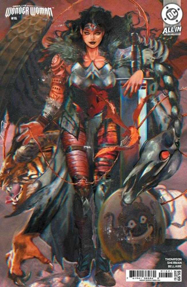 ABSOLUTE WONDER WOMAN #16 COVER E ANGELA WU CARD STOCK VARIANT (DC 2026) Comic