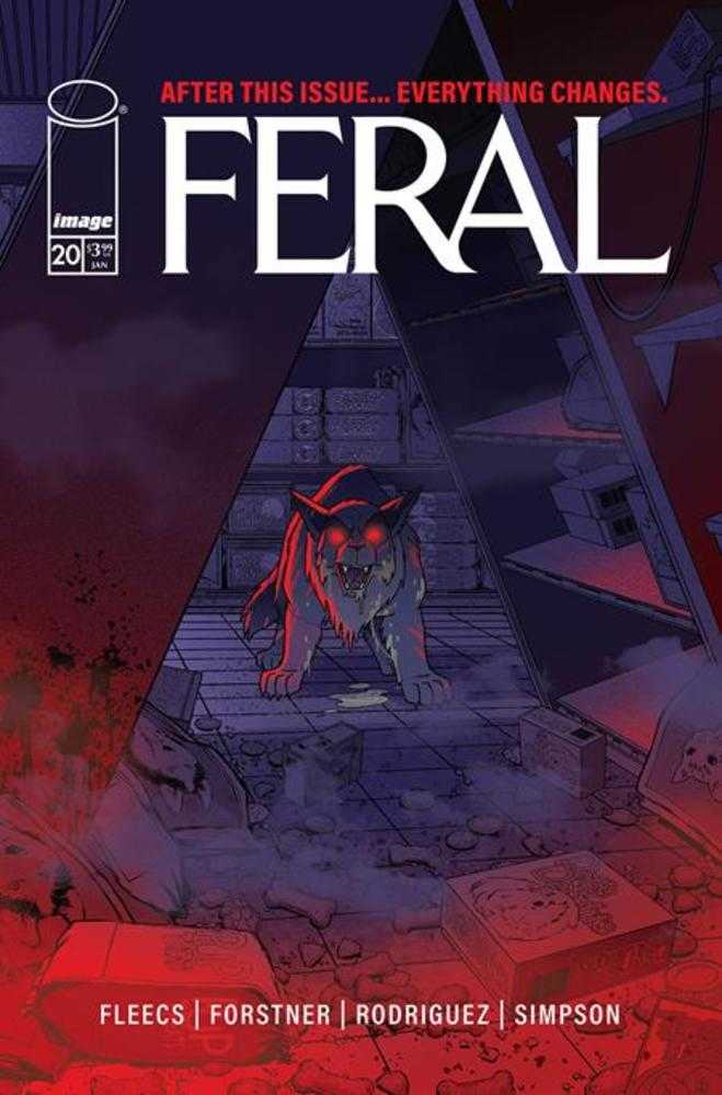 FERAL #20 COVER A TONY FLEECS & TRISH FORSTNER (Image 2026) 1st Print Comic