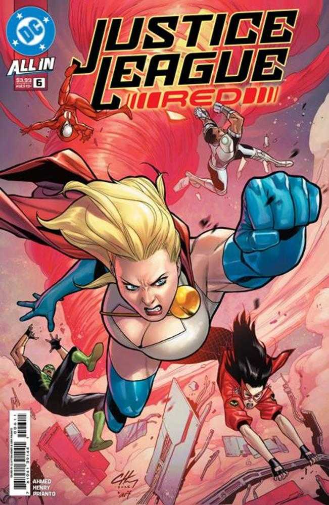 JUSTICE LEAGUE RED #6 COVER A CLAYTON HENRY (DC 2026) 1st Print Comic