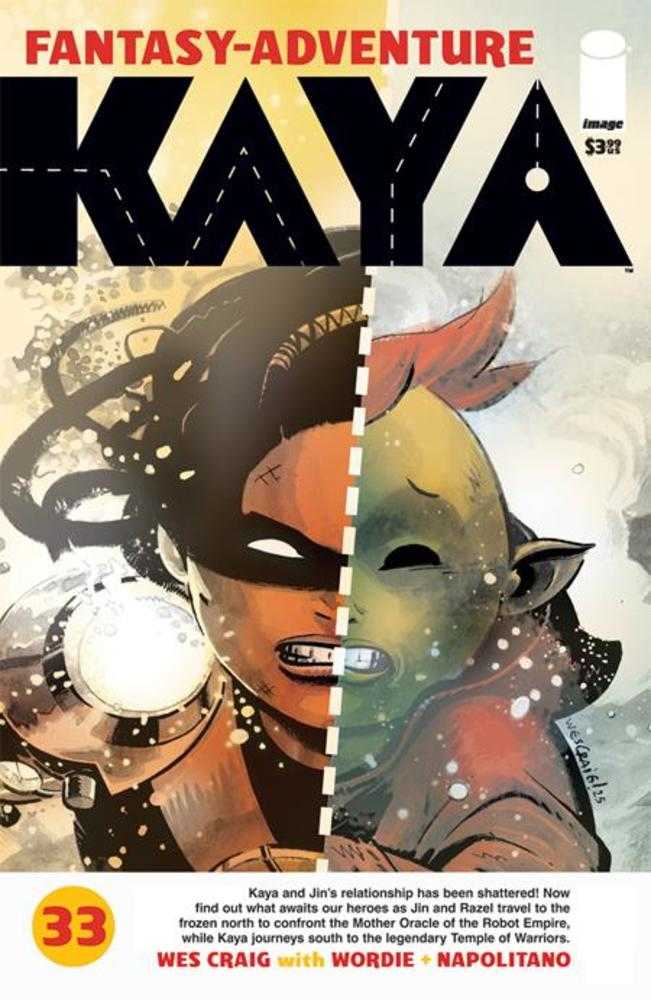 KAYA #33 COVER A WES CRAIG (Image 2026) 1st Print Comic