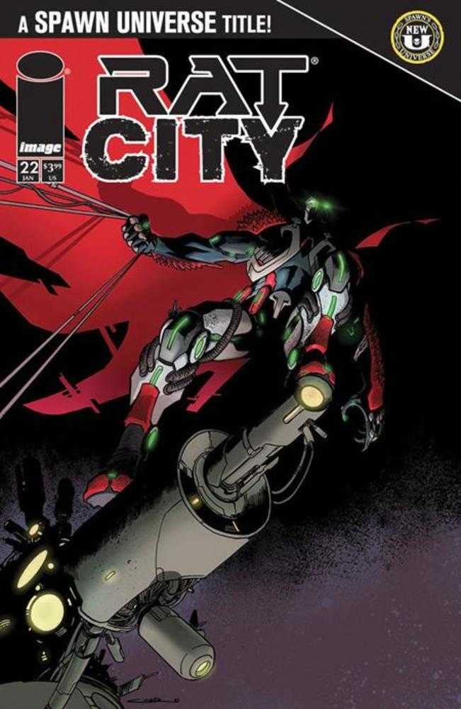 SPAWN RAT CITY #22 COVER A YILDIRAY CINAR (Image 2026) 1st Print Comic