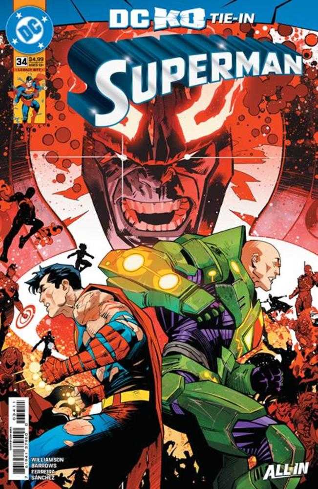 SUPERMAN #34 COVER A DAN MORA (DC K.O.) (DC 2026) 1st Print Comic