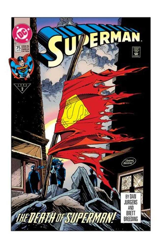 SUPERMAN #75 FACSIMILE EDITION COVER A DAN JURGENS (DC 2026) 1st Print Comic