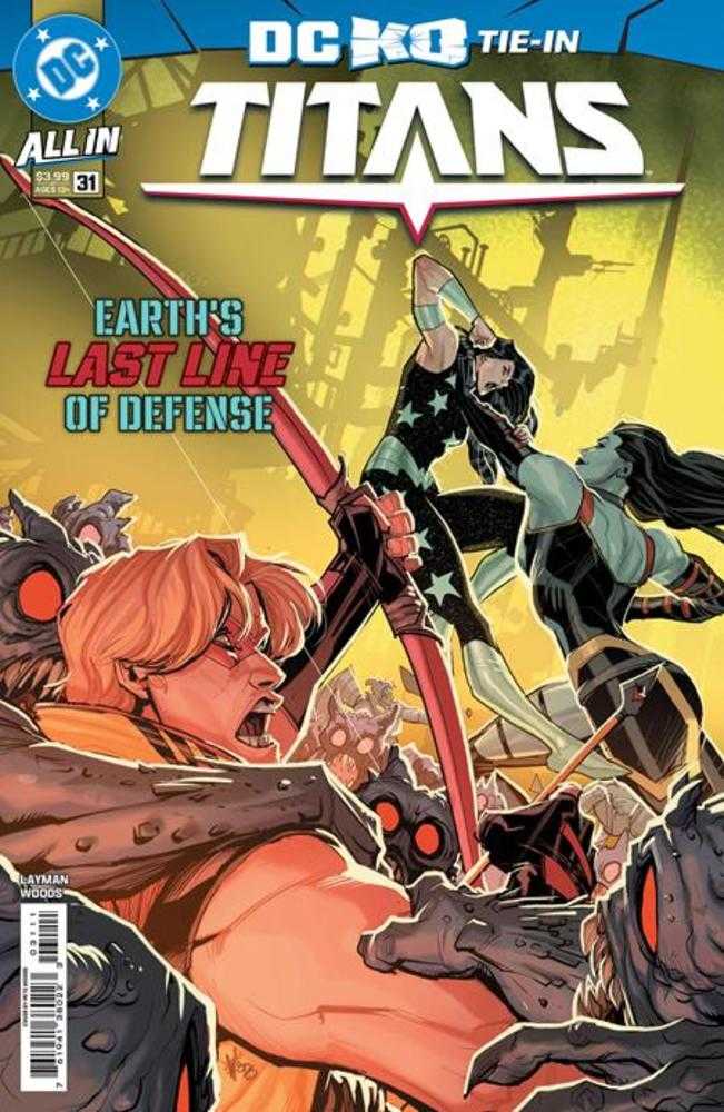 TITANS #31 COVER A PETE WOODS (DC 2026) 1st Print Comic