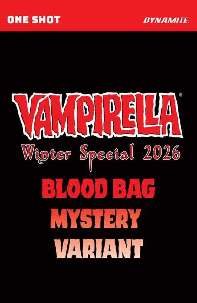 VAMPIRELLA WINTER SPECIAL 2026 #1 (ONE SHOT) COVER E BLIND BAG VARIANT