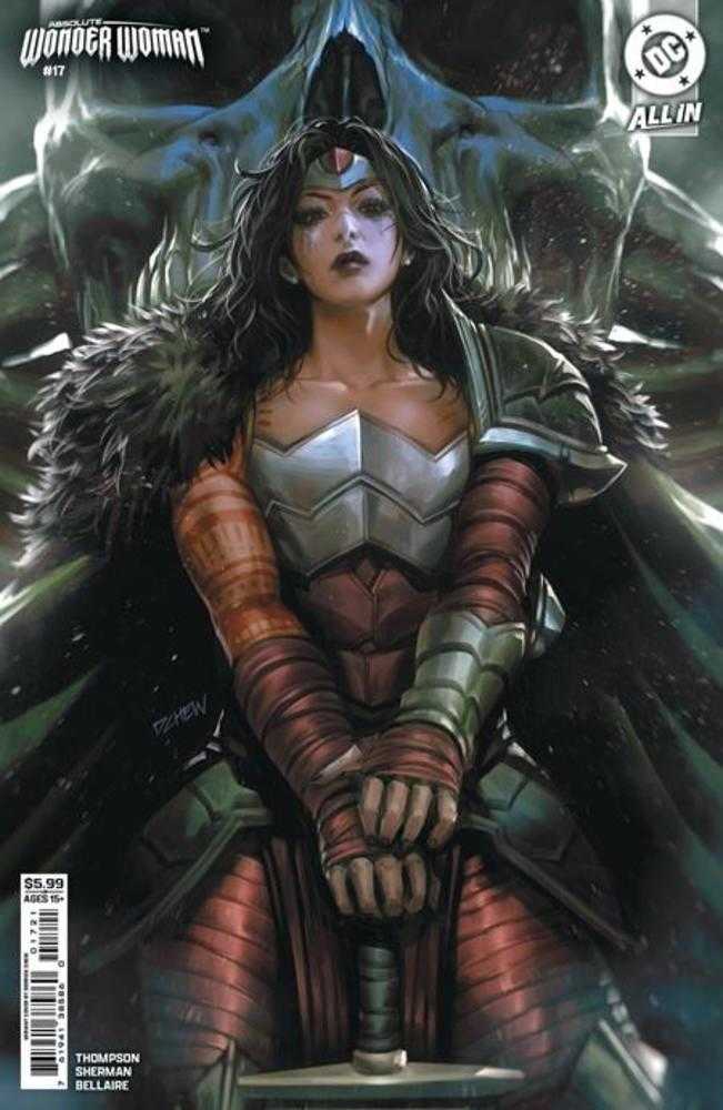 ABSOLUTE WONDER WOMAN #17 COVER B DERRICK CHEW CARD STOCK VARIANT (2026) Comic