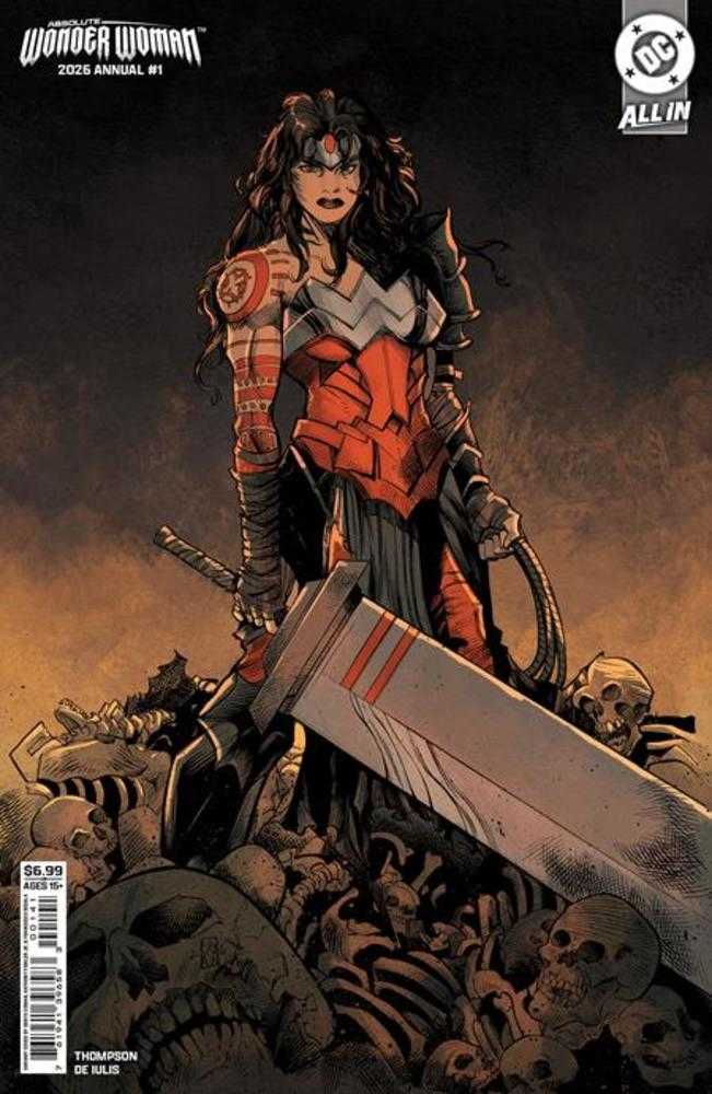 ABSOLUTE WONDER WOMAN ANNUAL 2026 #1 (ONE SHOT) COVER D DENYS COWAN CARD STOCK VAR