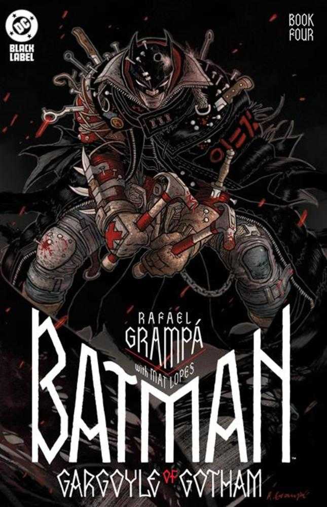 BATMAN GARGOYLE OF GOTHAM #4 COVER A RAFAEL GRAMPA (MATURE) (DC 2026) Comic