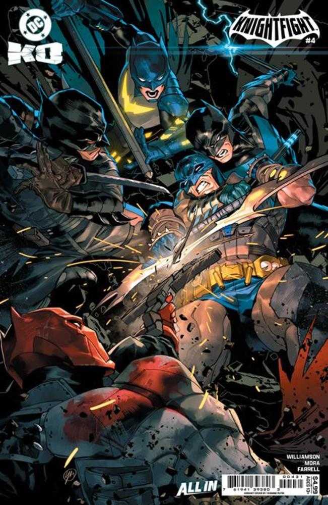 DC K.O. KNIGHTFIGHT #4 COVER C YASMINE PUTRI CARD STOCK VARIANT (DC 2026) Comic