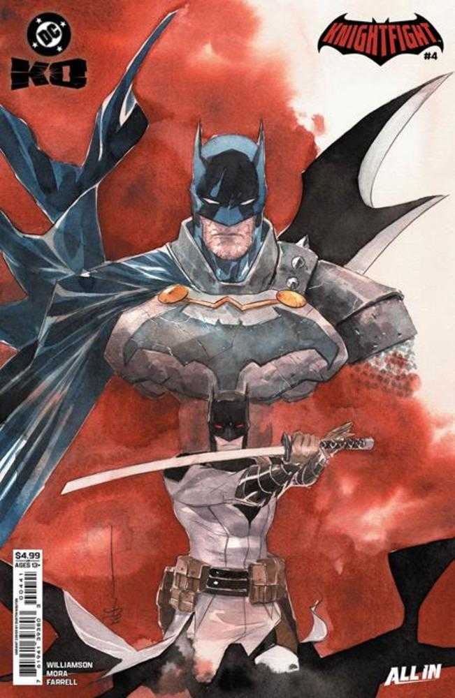 DC K.O. KNIGHTFIGHT #4 COVER D DUSTIN NGUYEN CARD STOCK VARIANT (DC 2026) Comic