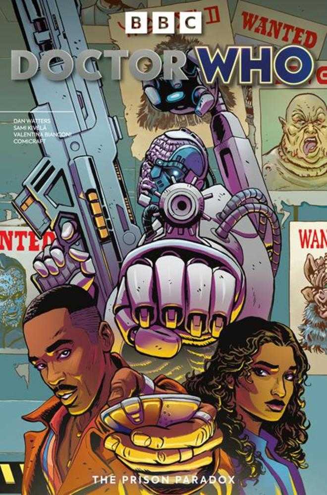 DOCTOR WHO THE PRISON PARADOX #4 COVER C SAMI KIVELA VARIANT (Titan 2026) Comic