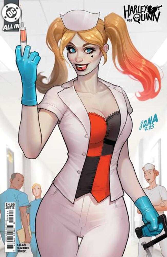 HARLEY QUINN #59 COVER B DAVID NAKAYAMA CARD STOCK VARIANT (DC 2026) Comic
