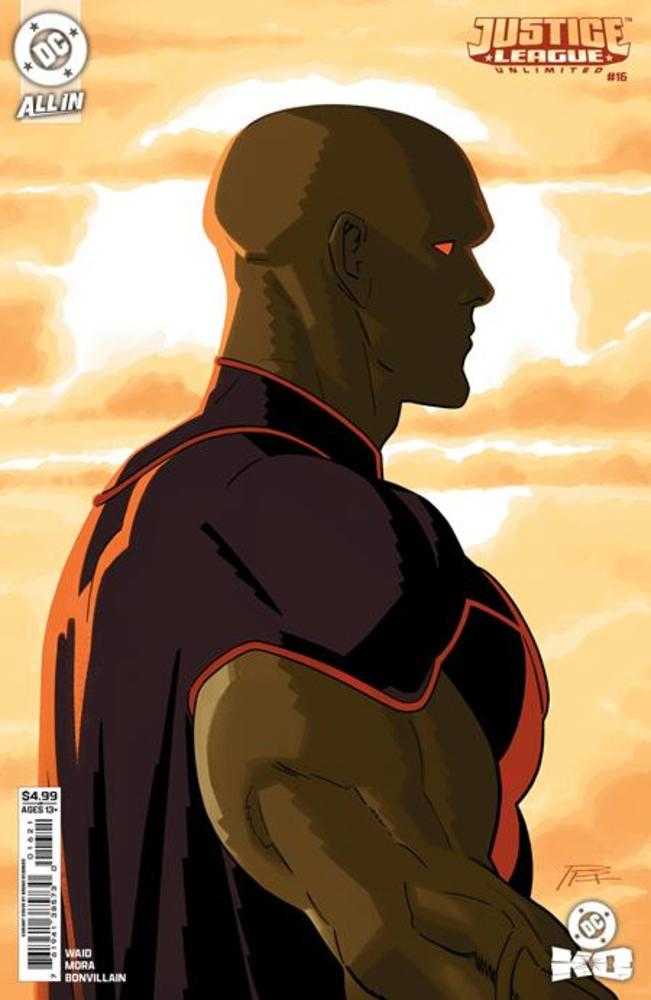 JUSTICE LEAGUE UNLIMITED #16 COVER B BRUNO REDONDO CARD STOCK VARIANT (DC K.O.)