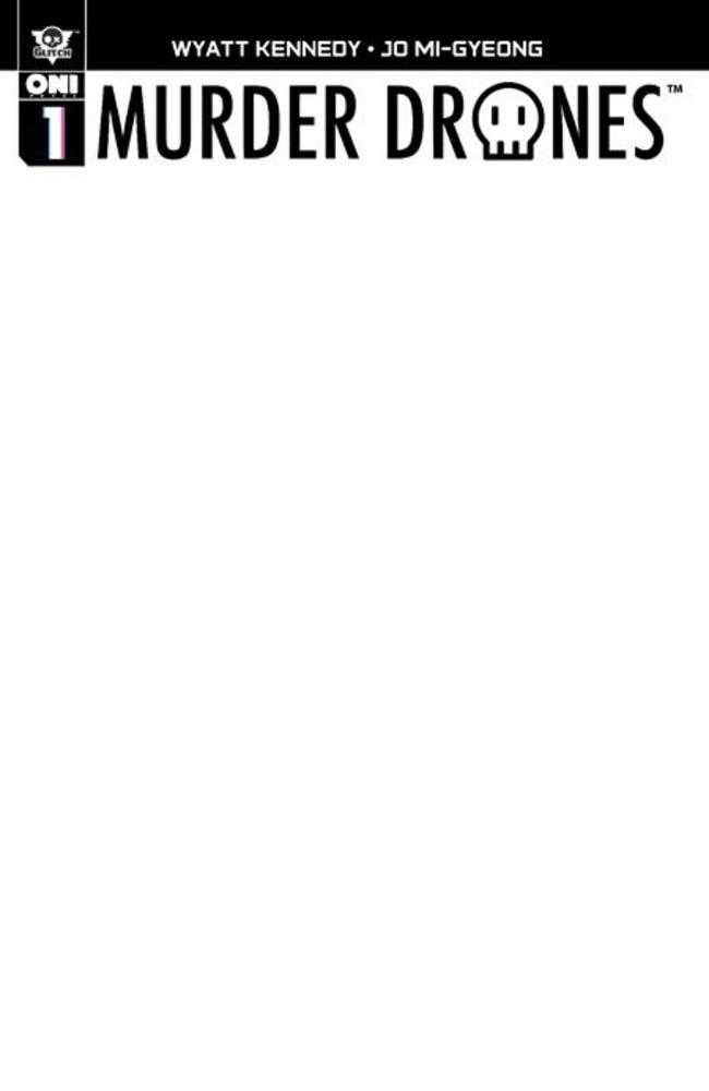 MURDER DRONES #1 COVER D BLANK SKETCH VARIANT (Oni Press 2026) 1st Print Comic