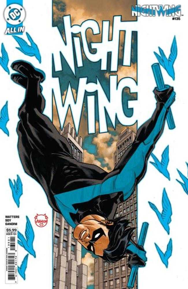 NIGHTWING #135 COVER B DAVE JOHNSON CARD STOCK VARIANT (DC 2026) 1st Print Comic