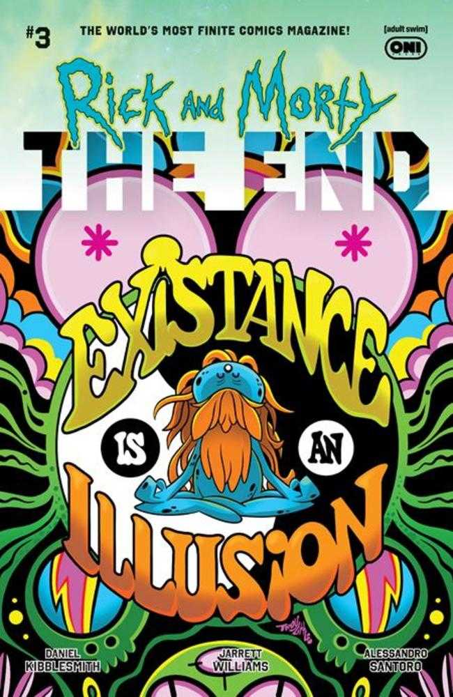 RICK AND MORTY THE END #3 COVER B TROY LITTLE VARIANT (Oni Press 2026) Comic