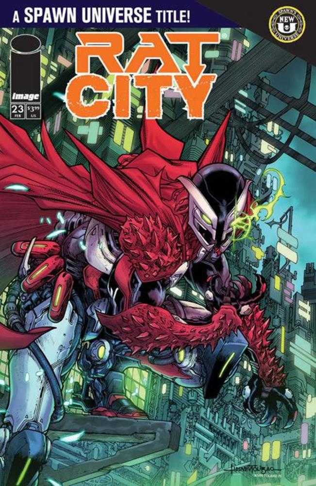 SPAWN RAT CITY #23 COVER A HARVEY TOLIBAO (Image 2026) 1st Print Comic