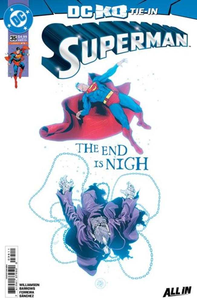 SUPERMAN #35 COVER A DAN MORA (DC K.O.) (DC 2026) 1st Print Comic