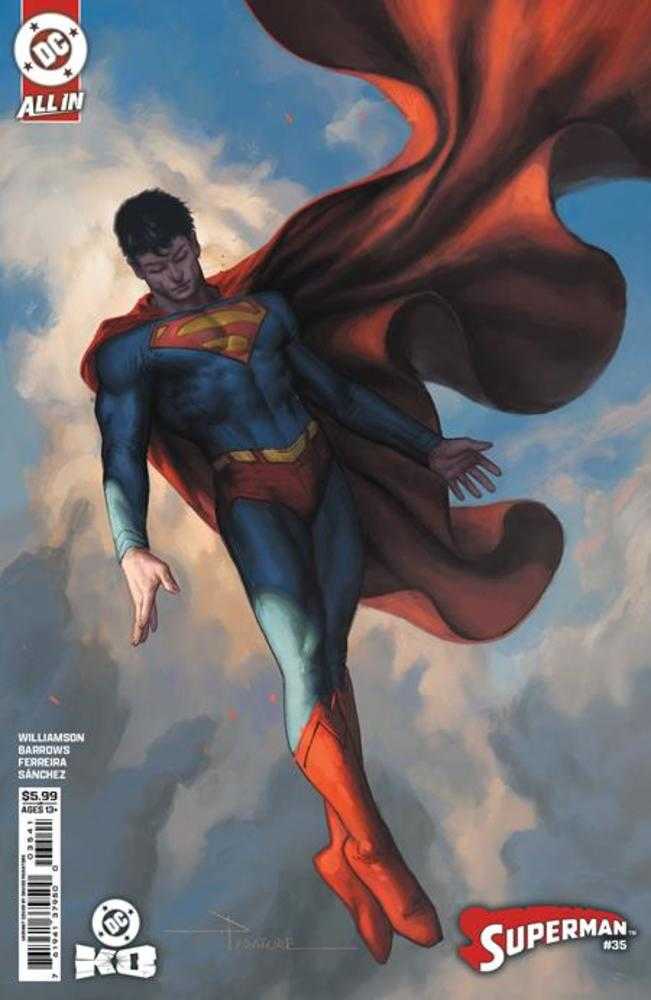 SUPERMAN #35 COVER D DAVIDE PARATORE CARD STOCK VARIANT (DC K.O.) (2026) Comic