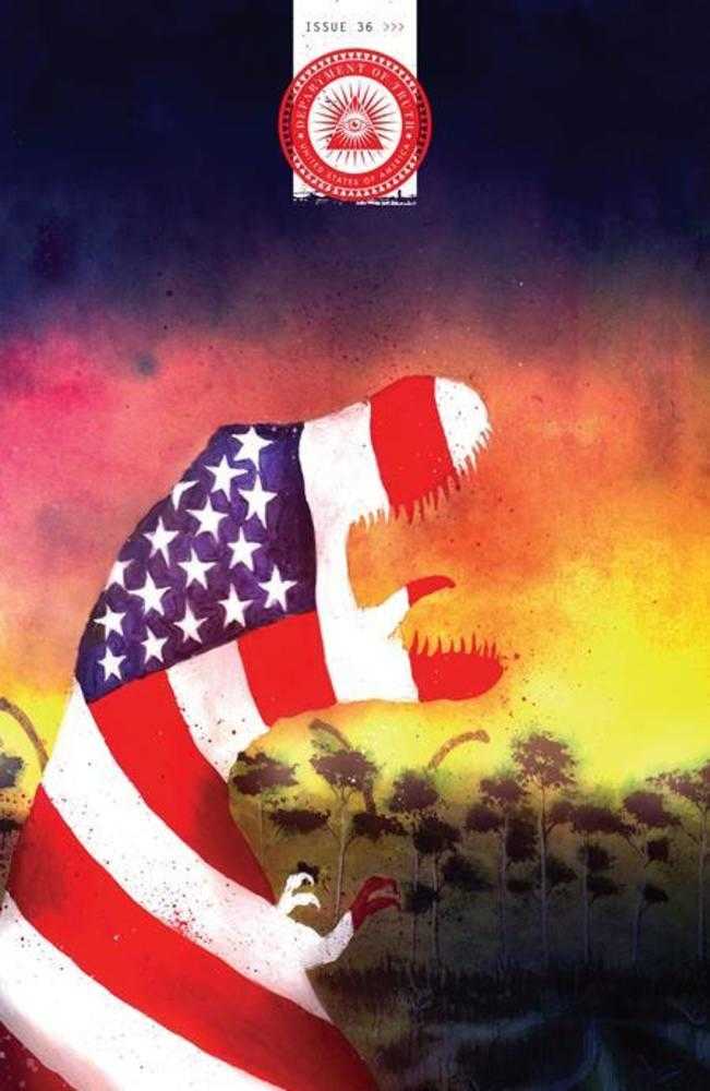 DEPARTMENT OF TRUTH #36 COVER B 1:10 BEN TEMPLESMITH VARIANT (MATURE)