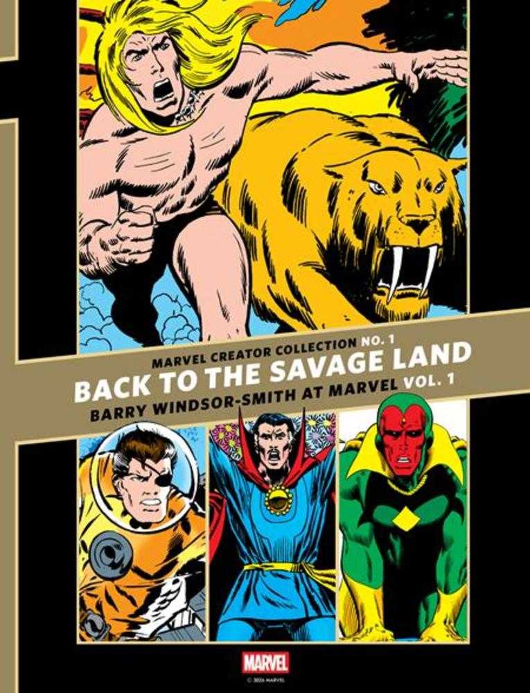 MARVEL CREATOR COLLECTION #1 HARDCOVER VOLUME 01 BACK TO THE SAVAGE LAND