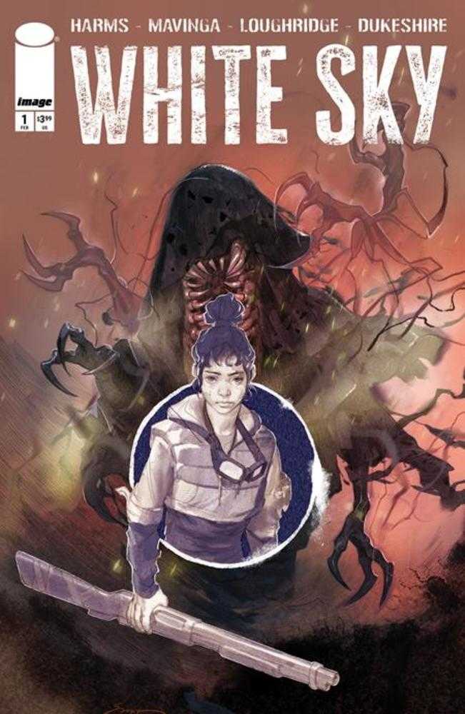 WHITE SKY #1 COVER B ELIZA IVANOVA VARIANT (MATURE) (Image 2026) 1st Print Comic