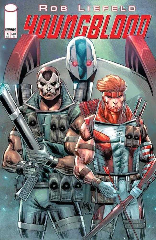 YOUNGBLOOD #4 (2025) COVER B ROB LIEFELD VARIANT (Image 2026) 1st Print Comic