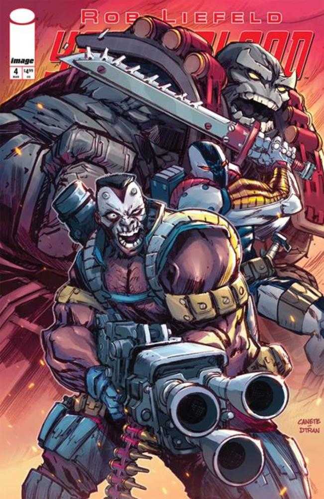 YOUNGBLOOD #4 (2025) COVER C ERIC CANETE VARIANT (Image 2026) 1st Print Comic