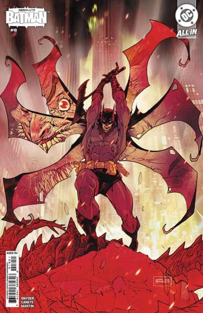 ABSOLUTE BATMAN #18 COVER E 1:25 CARMINE DI GIANDOMENICO CARD STOCK VARIANT