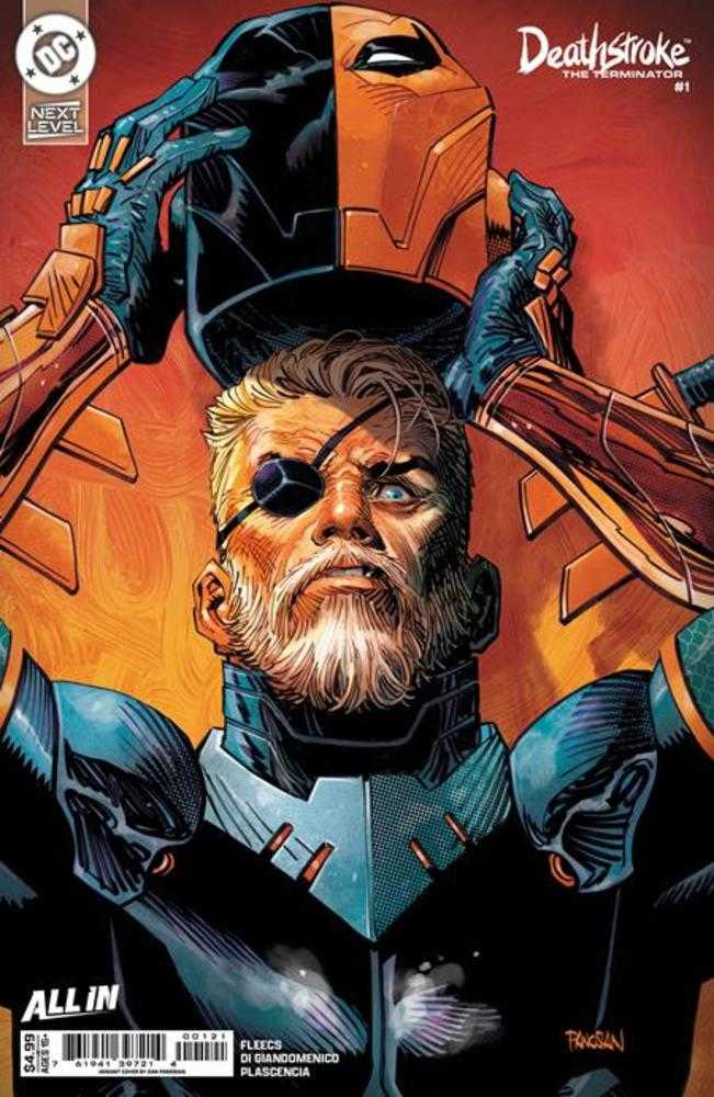 DEATHSTROKE THE TERMINATOR #1 COVER B DAN PANOSIAN CARD STOCK VARIANT