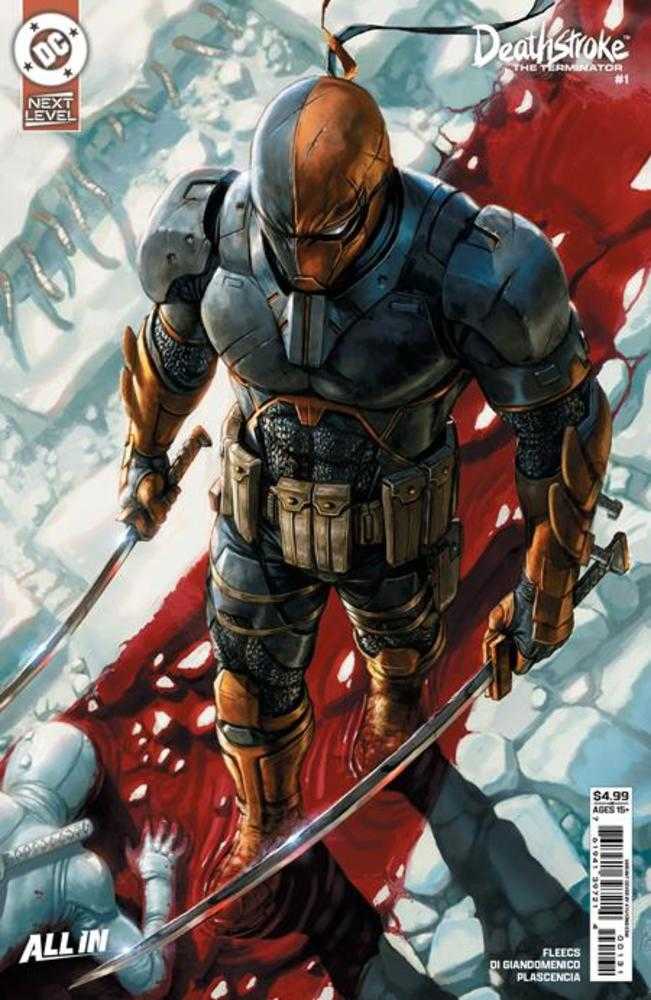 DEATHSTROKE THE TERMINATOR #1 COVER C KYUYONG EOM CARD STOCK VARIANT