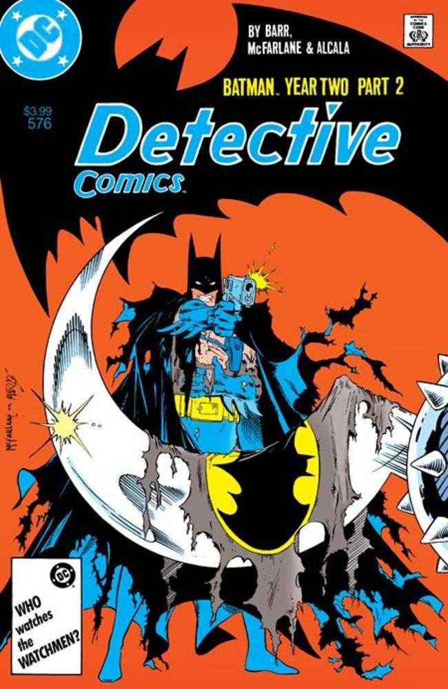 DETECTIVE COMICS #576 FACSIMILE EDITION COVER A TODD MCFARLANE (YEAR TWO PART 2)