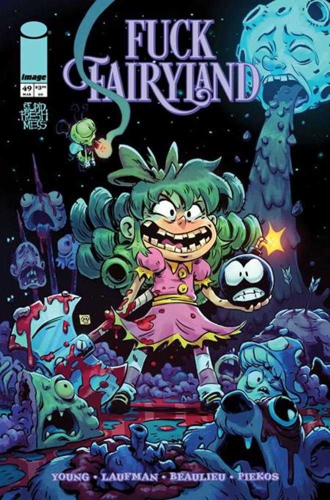 I HATE FAIRYLAND #49 COVER B DEREK LAUFMAN F*CK (UNCENSORED) FAIRYLAND VARIANT