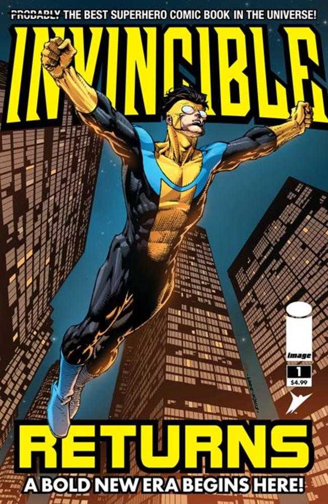 INVINCIBLE RETURNS FACSIMILE EDITION #1 COVER A DAVID FINCH & FCO PLASCENCIA