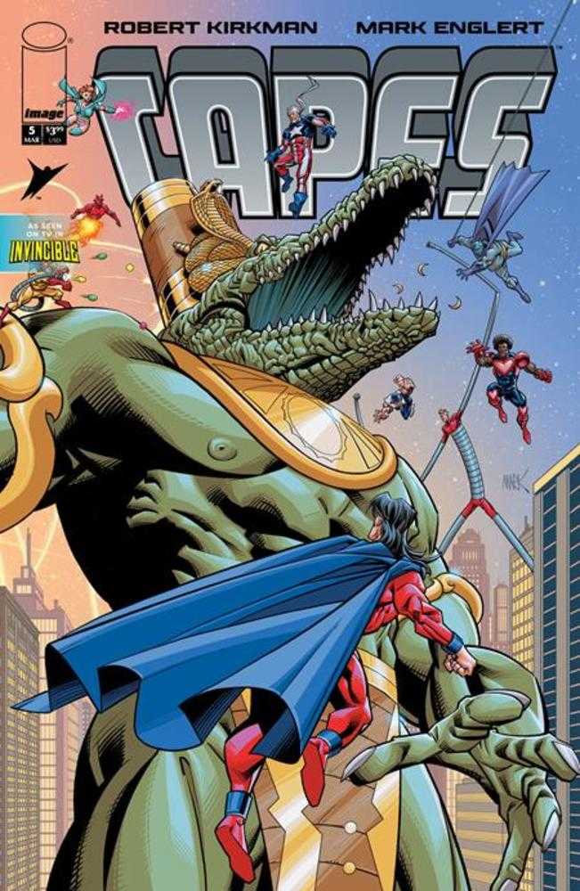 INVINCIBLE UNIVERSE CAPES #5 COVER B MARK ENGLERT VARIANT (Image 2026) Comic