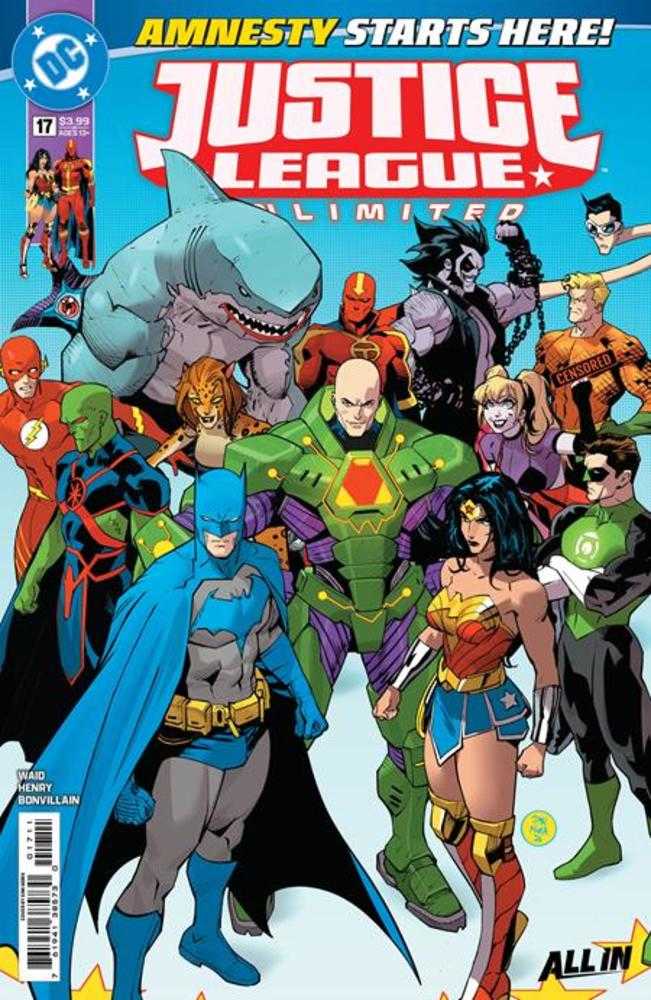 JUSTICE LEAGUE UNLIMITED #17 COVER A DAN MORA (DC 2026) 1st Print Comic