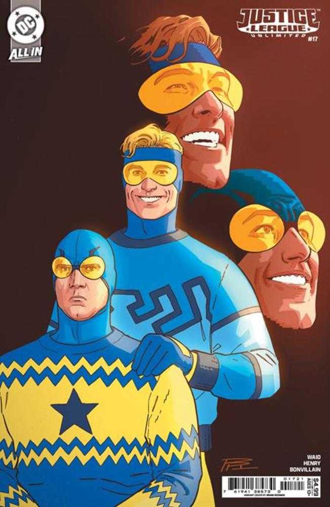 JUSTICE LEAGUE UNLIMITED #17 COVER B BRUNO REDONDO CARD STOCK VARIANT