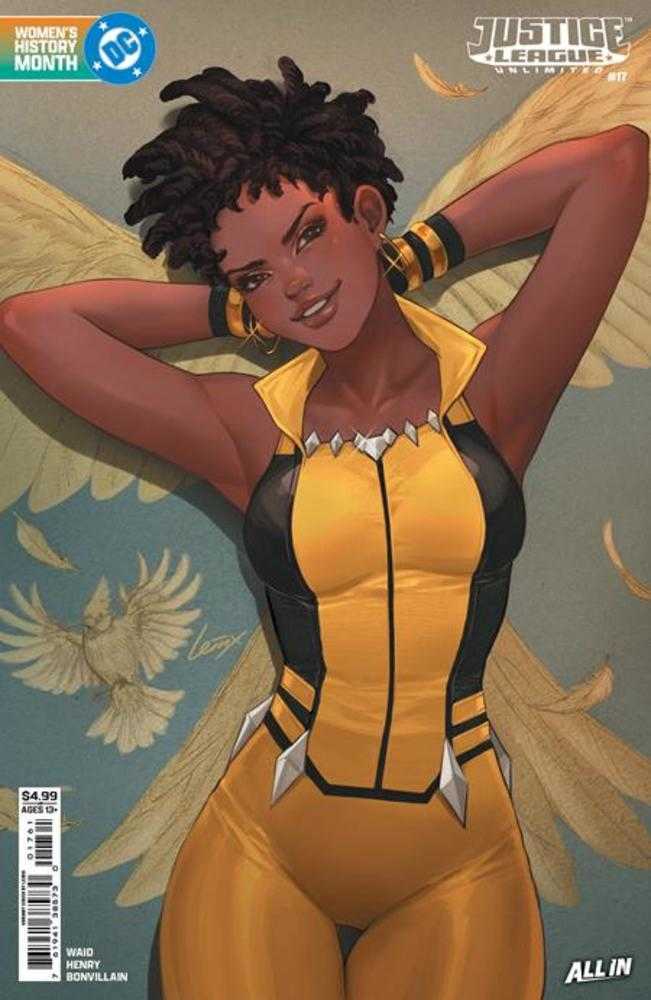 JUSTICE LEAGUE UNLIMITED #17 COVER F LESLEY LEIRIX LI INTERNATIONAL WOMEN™S DAY