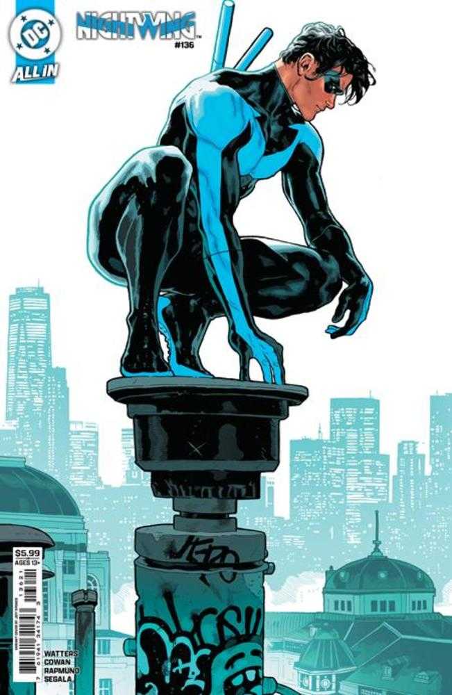 NIGHTWING #136 COVER B JEFF SPOKES CARD STOCK VARIANT (DC 2026) 1st Print Comic